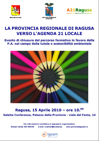 Convegno: “La Provincia Regionale di Ragusa verso l’Agenda 21 Locale”
