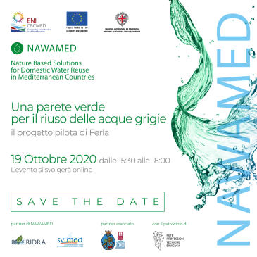 (Italiano) NAWAMED – “Una parete verde per il riuso delle acque grigie: il progetto pilota di Ferla”