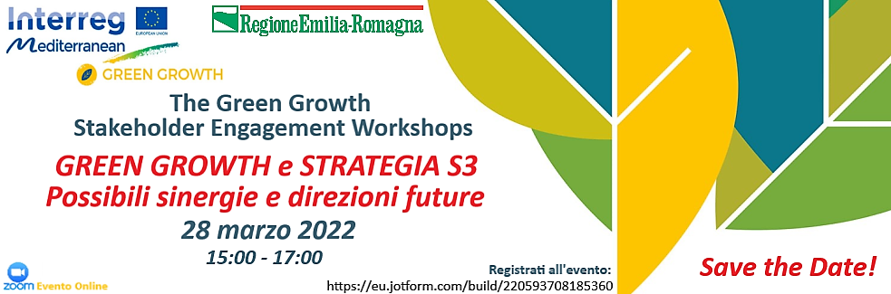 (Italiano) Green Growth Community e Strategia S3: possibili sinergie e direzioni future