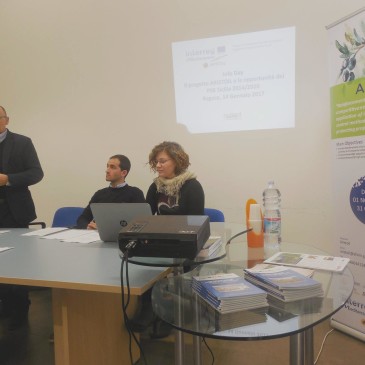 Presentato ARISTOIL all’Info Day sulle opportunità del PSR Sicilia