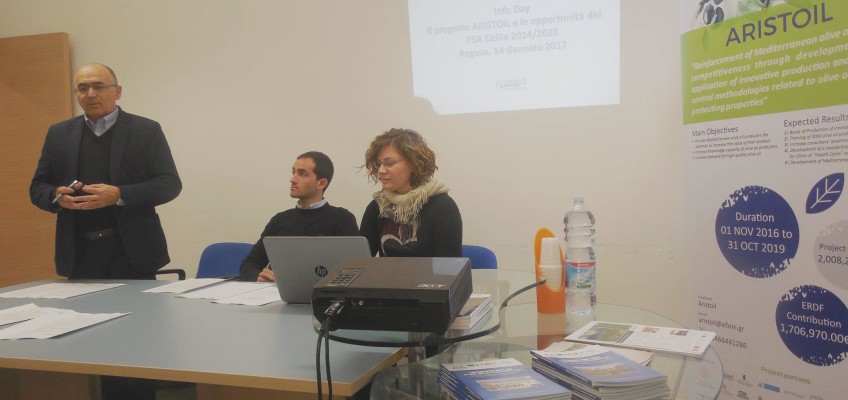 Presentato ARISTOIL all’Info Day sulle opportunità del PSR Sicilia