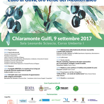 Presentazioni PPT del workshop ARISTOIL – Chiaramonte Gulfi 9/09/2017 –
