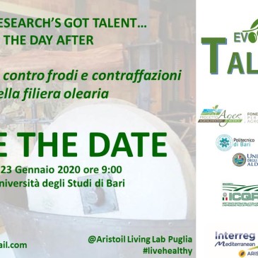 Aristoil at EVOO research’s got talent