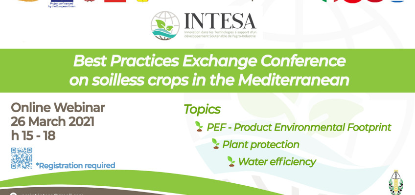 Conferenza Internazionale sullo scambio delle migliori pratiche sulle colture fuori suolo nel Mediterraneo